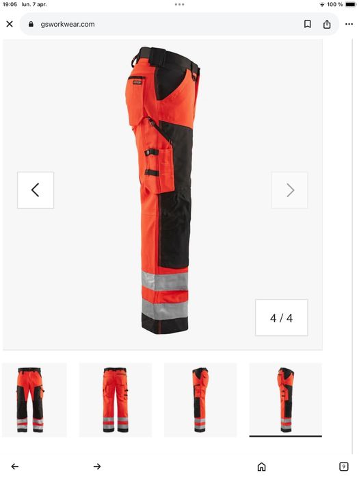 Blaklader Workwear pantaloni 52