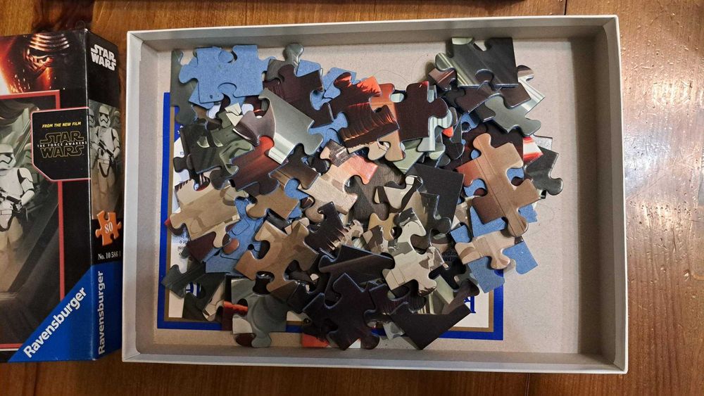Два пъзела Frozen и StarWars единият e неразпечатан