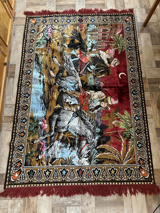 Carpetă Răpirea din Serai, stare foarte bună