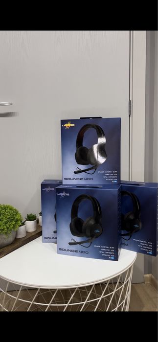 Слушалки Gaming Hama uRage Sound 400, Черни