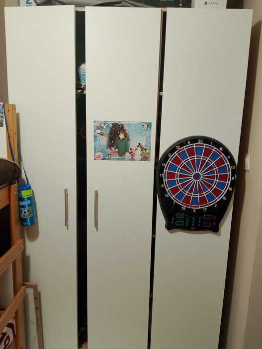 Детско двуетажно легло, бюро и гардероб