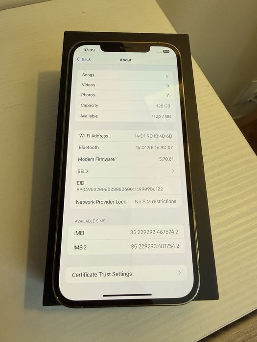 iPhone 12 Pro Max Gold 128GB – Neverlocked