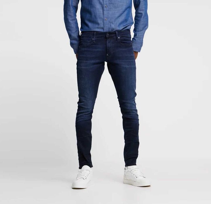 G-STAR REVEND SKINNY - Оригинални Мъжки Дънки