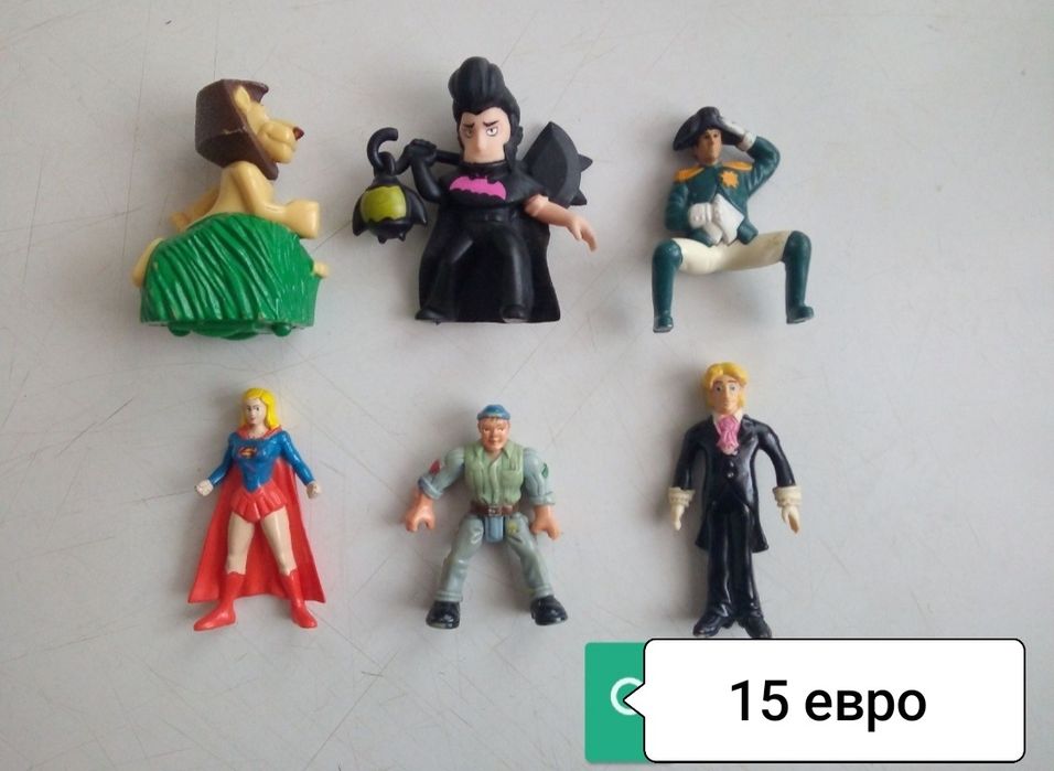 Детски фигурки, Лот 6 броя