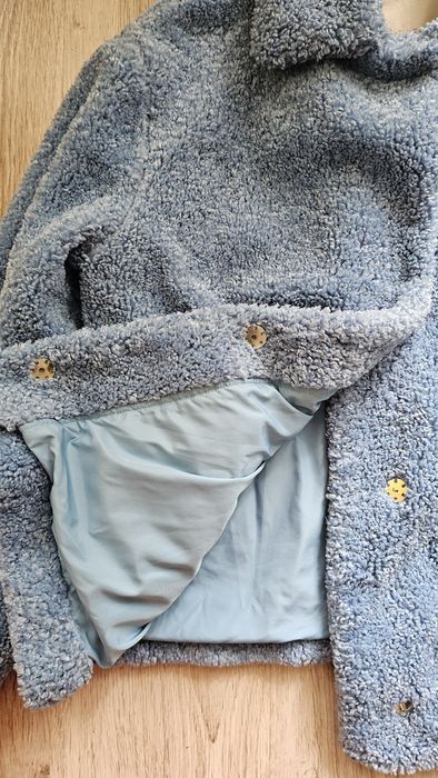 Дамско синьо палто Esprit