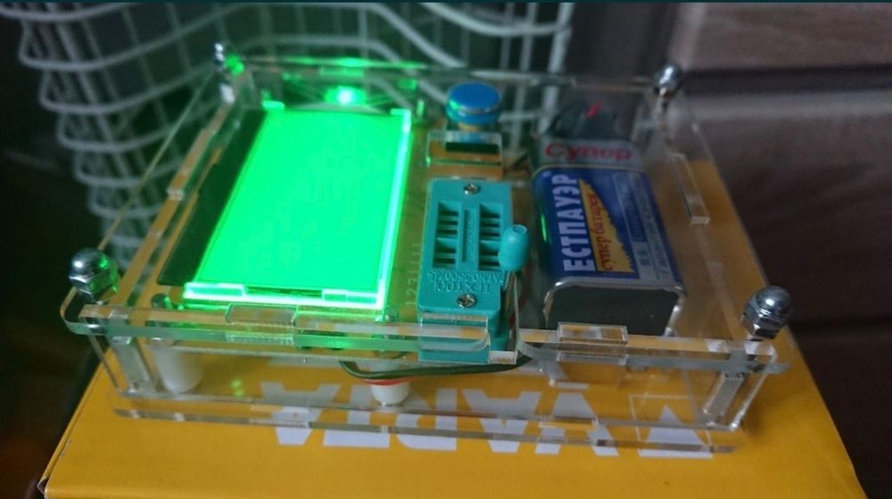 Esr, ecr metr транзистор тестер с корпусом