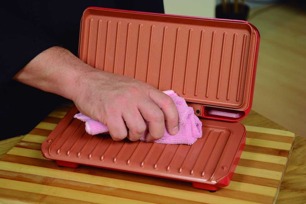 NO FAT GRILL  электрический гриль для здорового приготовления пищи