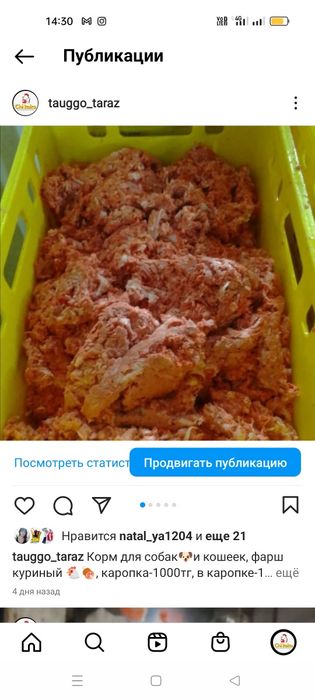 Косточки куриные для собак