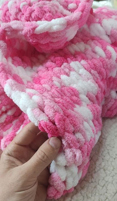 Пледы детские вязаные