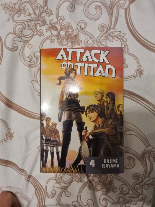 Attack on Titan volumele 1-3