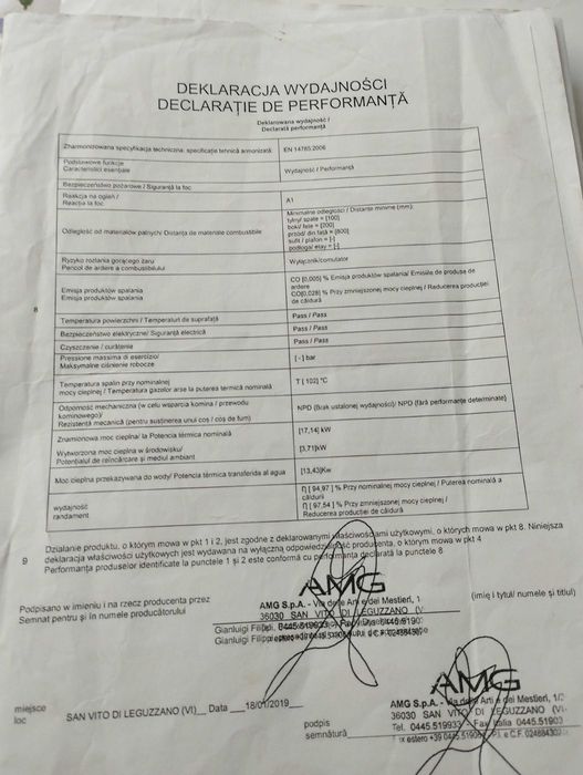 Se vinde centrala pe peleți