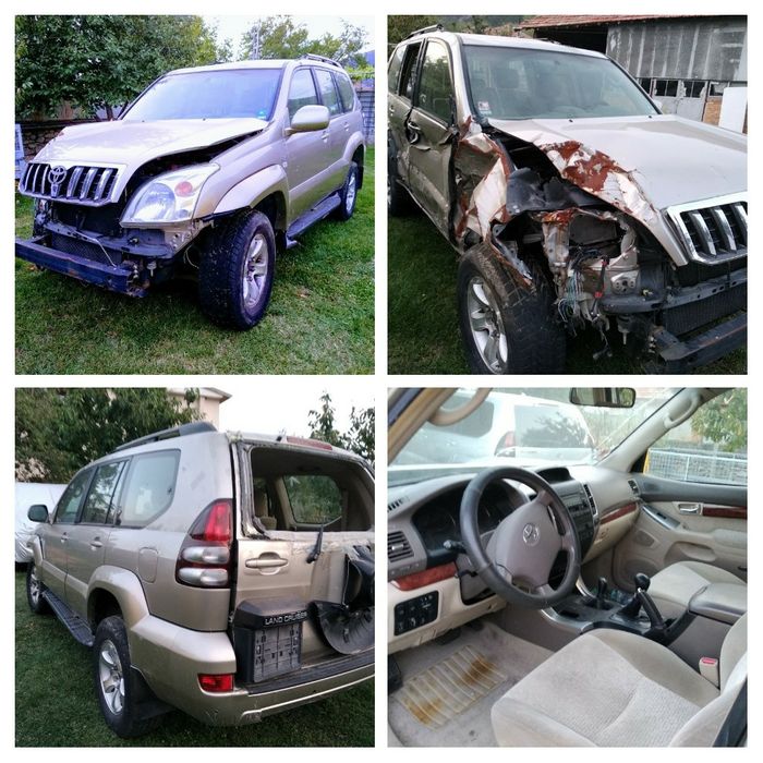 Toyota land cruiser 120 на части