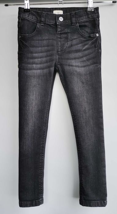 Blugi fete F&F slim fit mărimea 4-5 ani 110cm negri ca noi