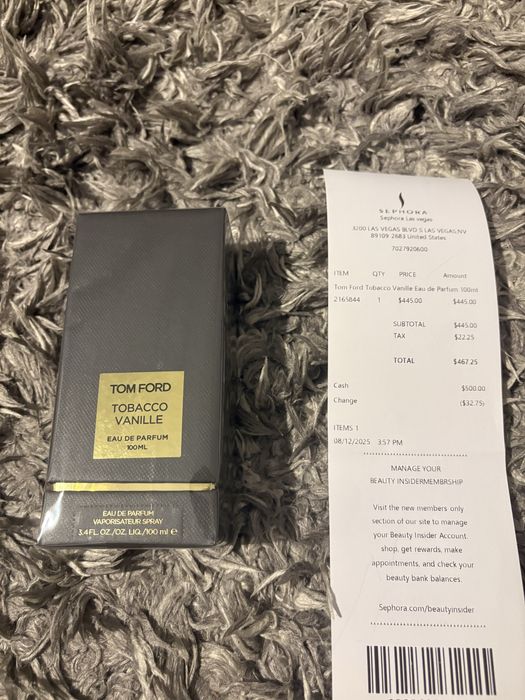 Parfum Tom Ford Tobacco Vanille