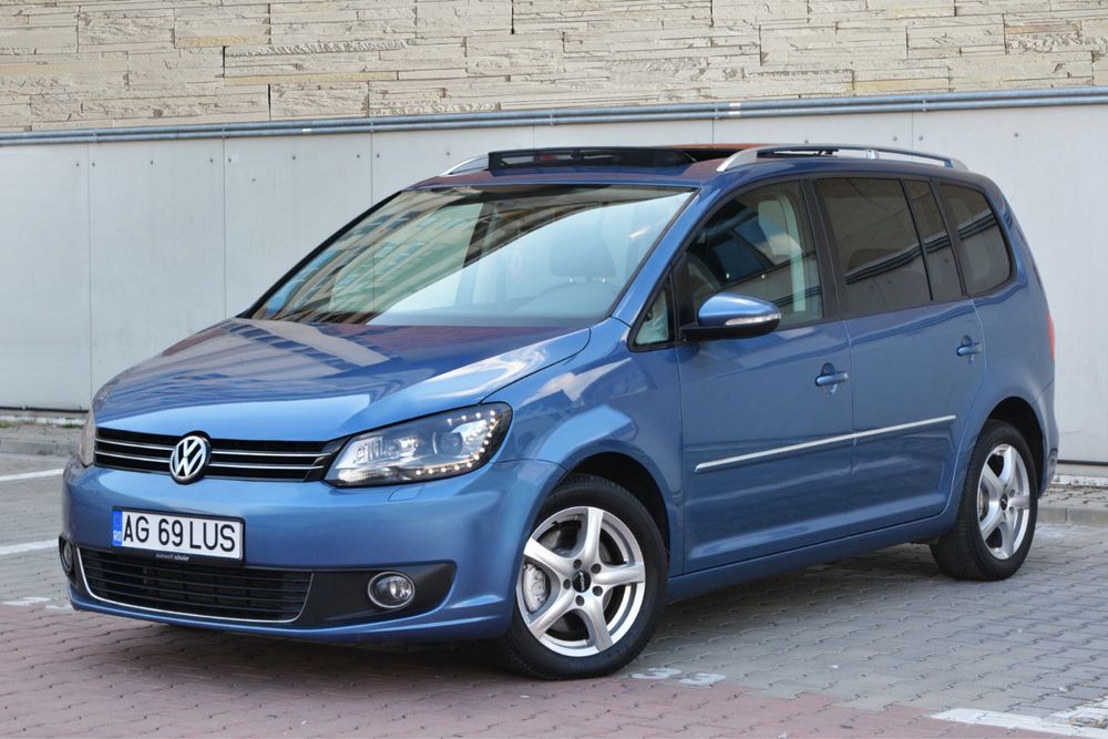 Volkswagen Touran/2.0TDI/DSG/PANORAMIC/Proprietar/ CARTE SERVICE