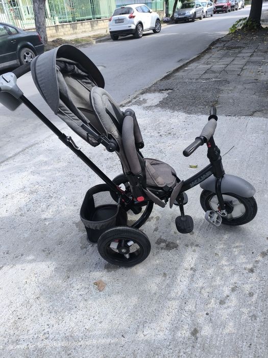 Детска триколка със сенник Lorelli Jaguar Grey Luxe