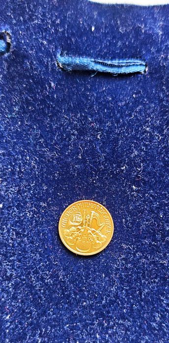 Moneda aur 24 K 1/10 uncie