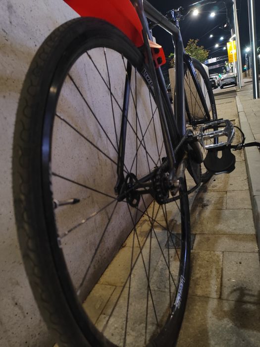 Fixed gear почти фул карбон