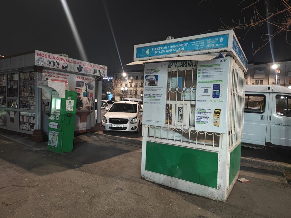 Метро ва вокзал олдида бутка 24/7 ишлатасиз, энг гавжум жойда