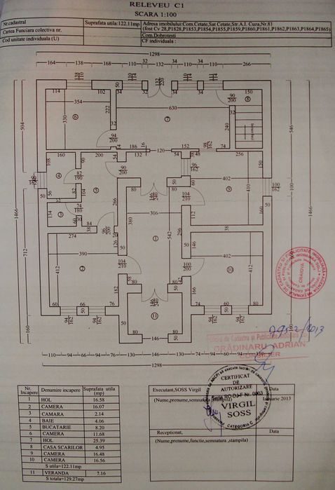 Teren Intravilan 1.78ha + Casă 122mp (Renovare) – Dobrotești, Fără Comision