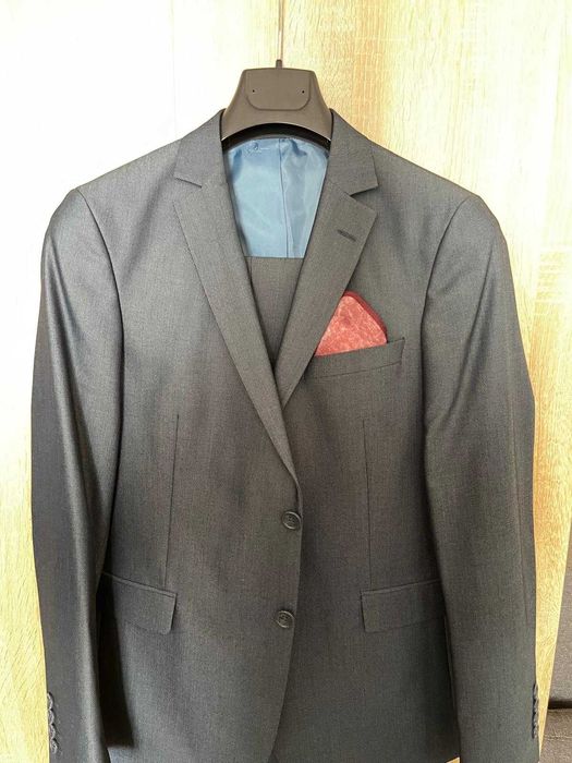 Costum Barbatesc adolescent Slim Fit Lână 80%