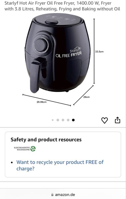 Airfryer Starlyf si Akita Noi!