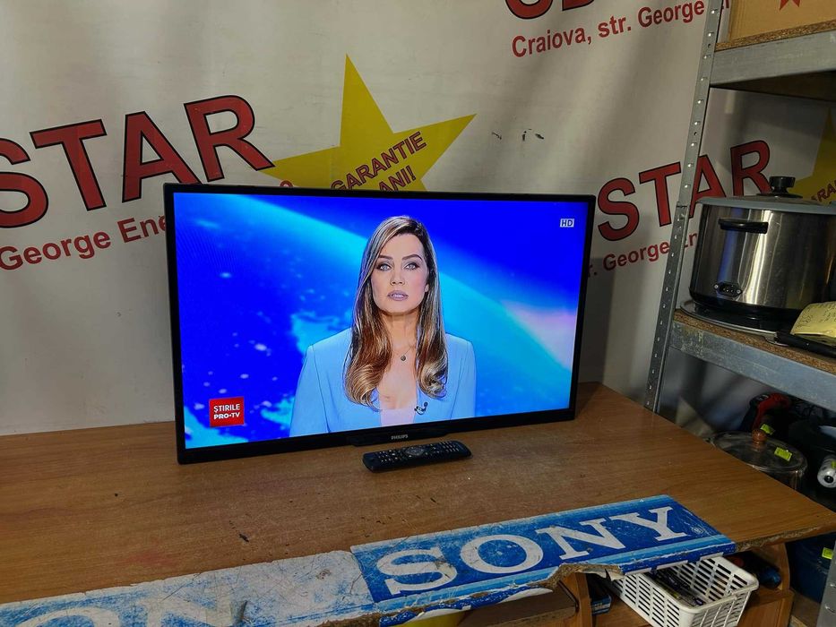 Televizor Led Digital Subtire Philips 32PHT4109/82cm Garantie 2 ani