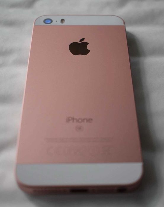 Apple iPhone SE, 64 GB, цвят Gold - КАТО НОВ!