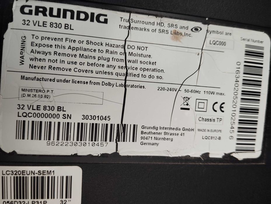 Телевизор GRUNDING 32 smart