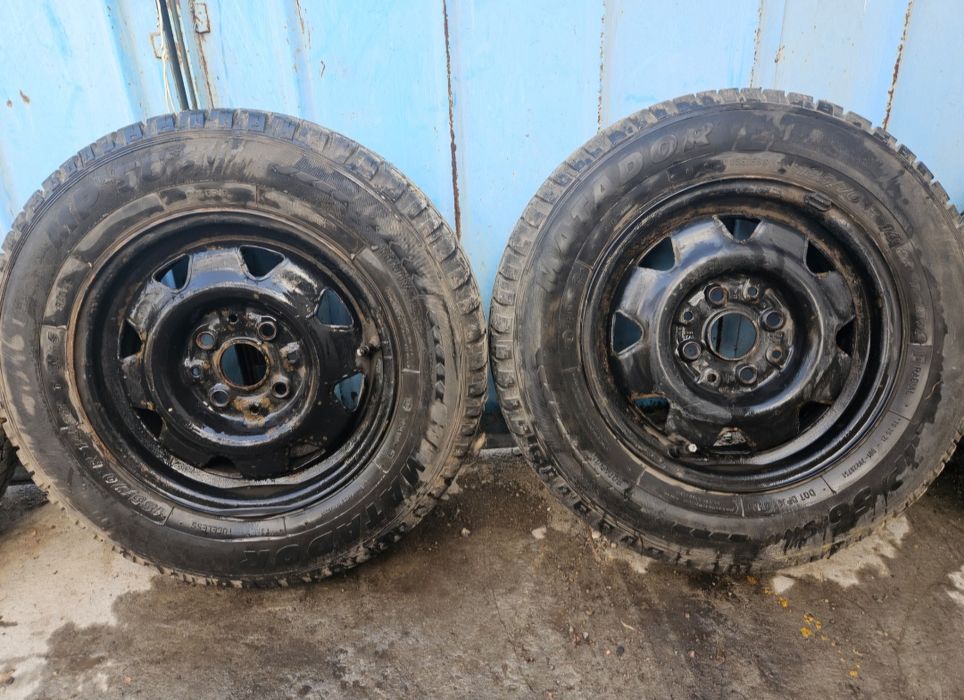 Зимние колеса на Ауди 100
