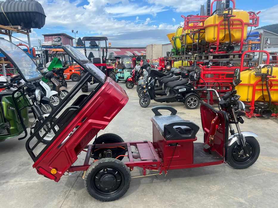 Triciclu electric tuk tuk nou Model E Breckner Germany Agramix