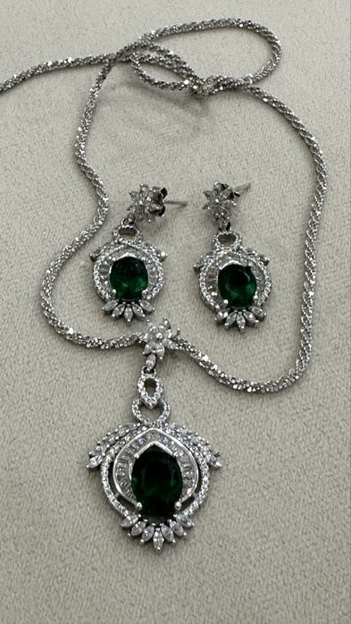 Серебряный комплект ( Италия )