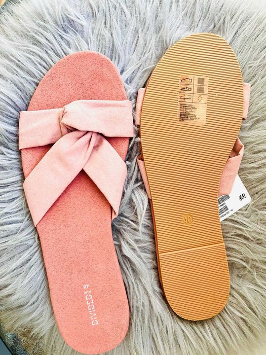 Sandale / Slapi H&M Roz Prafuit Noi