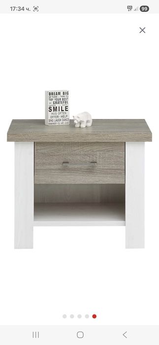 Здравейте, продавам чисто нови 2 броя нощни шкафчета с размери 51/43/4