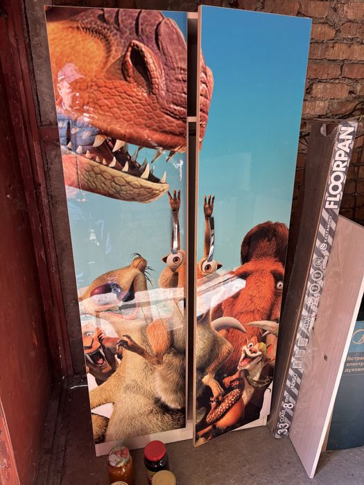 Шкаф детский +тумбочка