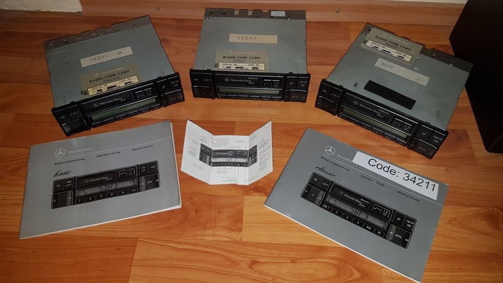 Casetofon Becker w124 w201 r129