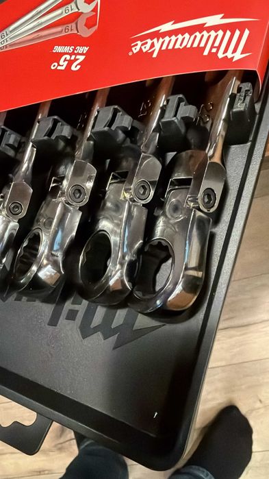 Milwaukee trusa chei combinate clicket si tubulare impac 1/2 Packout