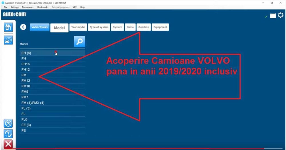 Interfata Diagnoza Tester AU TCS CDP+ 2021/2022 Romana + Bluetooth