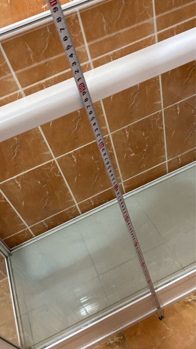 Прилавок стеклянный б/у