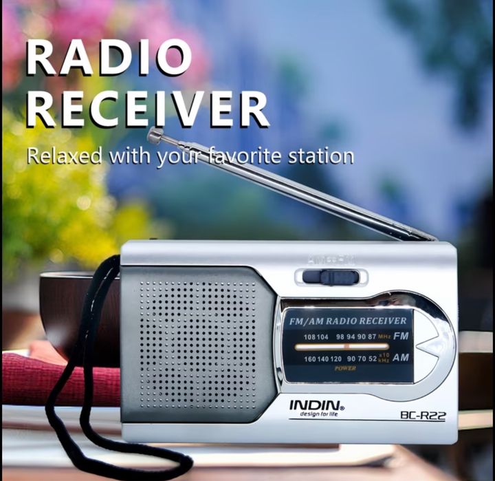 Radio portabil, AM/FM, alimentare cu baterie