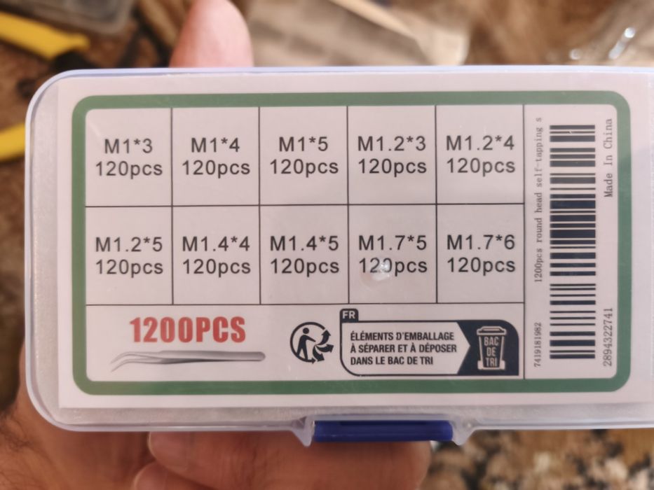 Комплект болтчета / очила, фина техника / компютри - 850-1680 бр