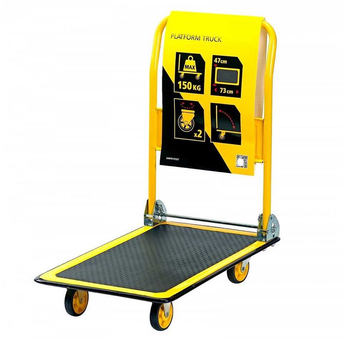 Liza pliabila, Carucior marfa depozit 50-300kg platforma transport