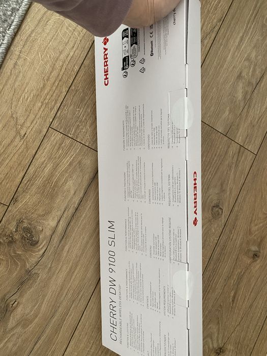 Kit Tastatura si Mouse Cherry DW 9100 Slim Wireless + Bluetooth