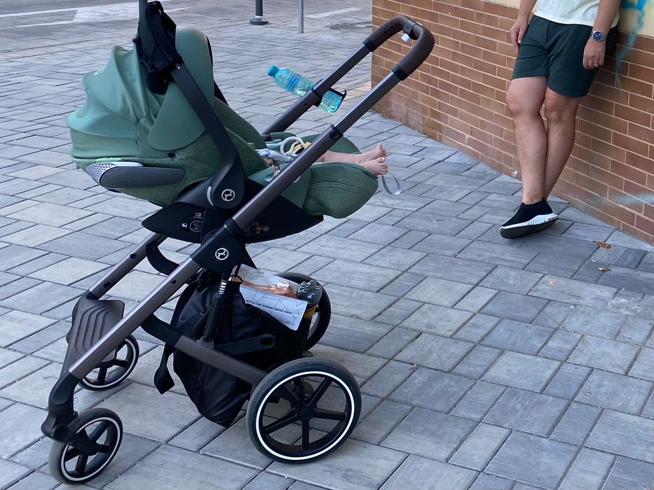Scoica auto Cybex Cloud T i Size Plus+Baza Isofix Cybex T+adaptori cărucior Balios S