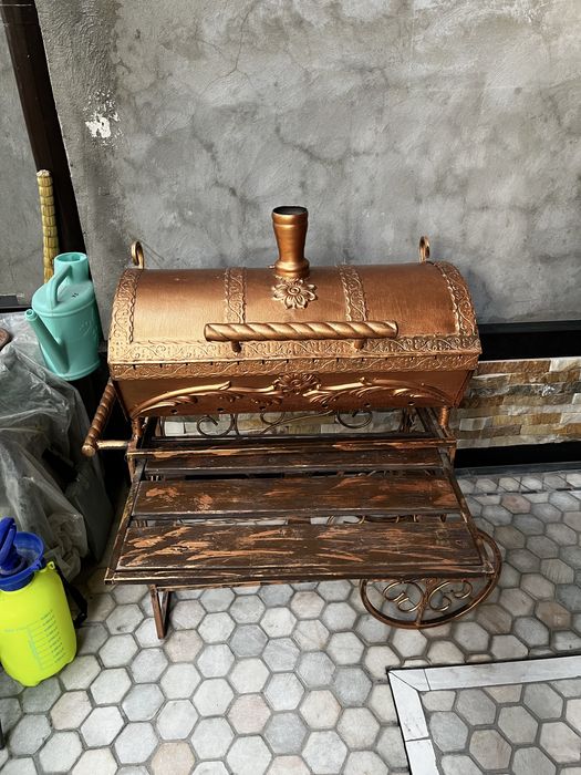 Металическая Шашлычница.