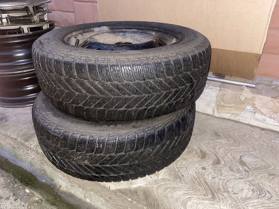 Vând R14 4x100 180/175/60/65 jante/cauciucuri/roti