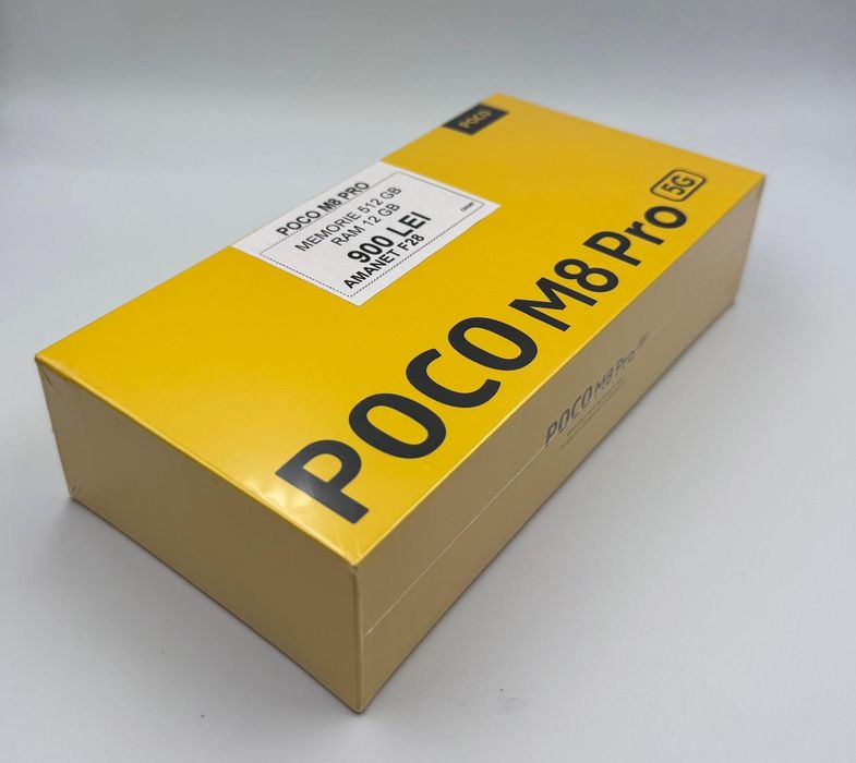 Amanet F28: Telefon Poco M8 Pro 512gb NOU