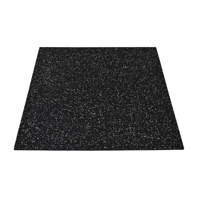 Гумена  Настилка/Каучукова Фитнес Плоча Цветни Пръски  – 100x100x2 см.