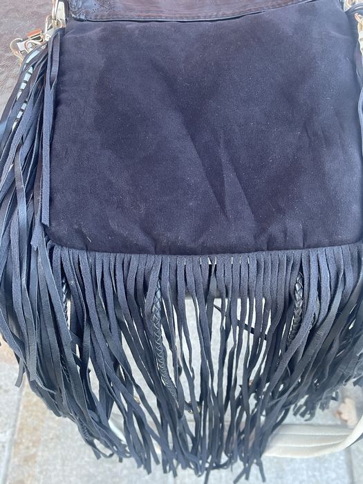 Дамска чанта River Island-естествена кожа