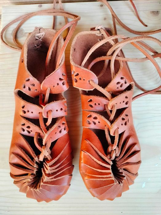 Pantofi din piele mocasin